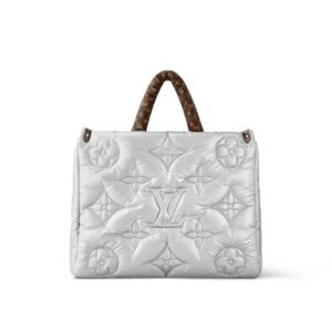 Louis Vuitton Pillow Onthego GM Silver For Women, Women’s Handbags, Shoulder Bags And Crossbody Bags 16.1in/41cm LV M21053