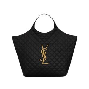 Saint Laurent Icare Maxi Shopping Bag Black For Women 16.9in/43cm